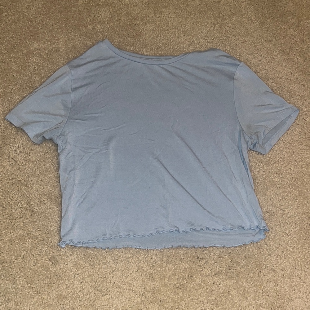 pacsun cropped tee